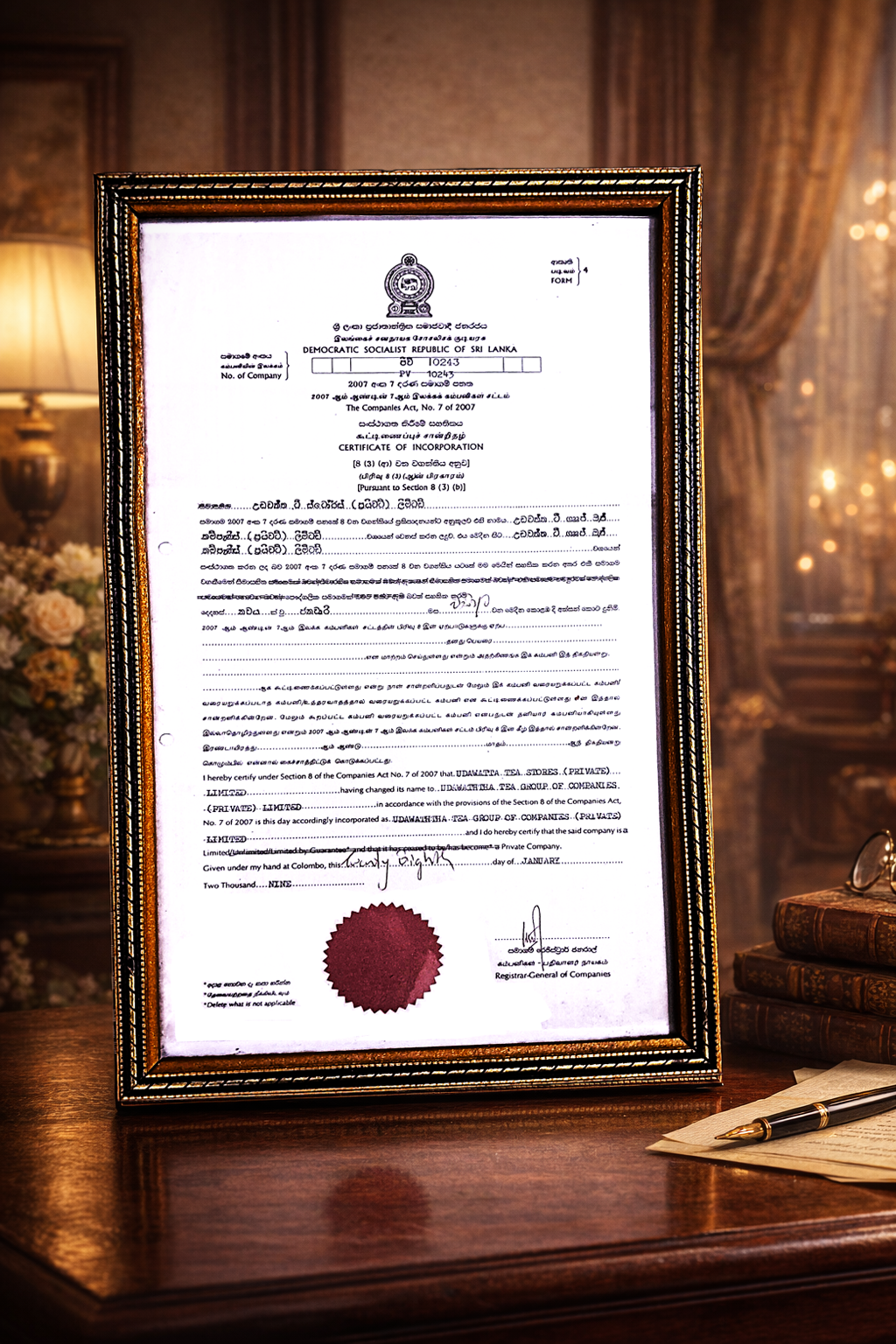 Registered Company